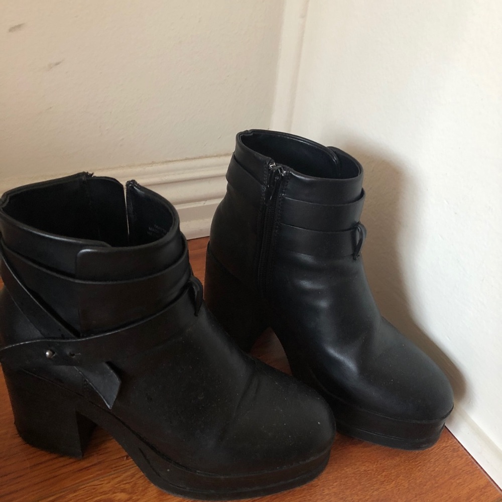 Boots with heels